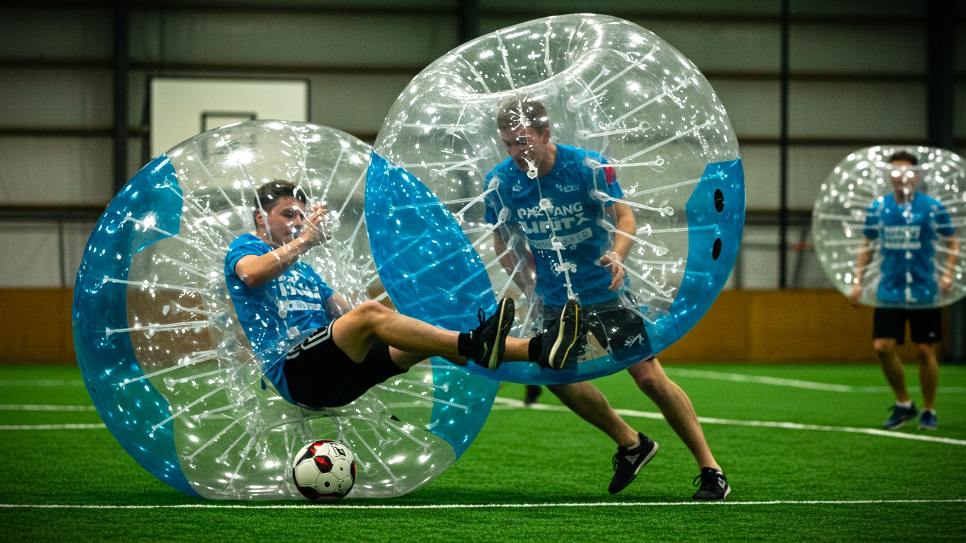Bubble Football Match in Manchester - London, Manchester, Edinburgh